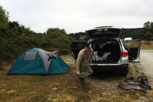 Camping in New Zealand