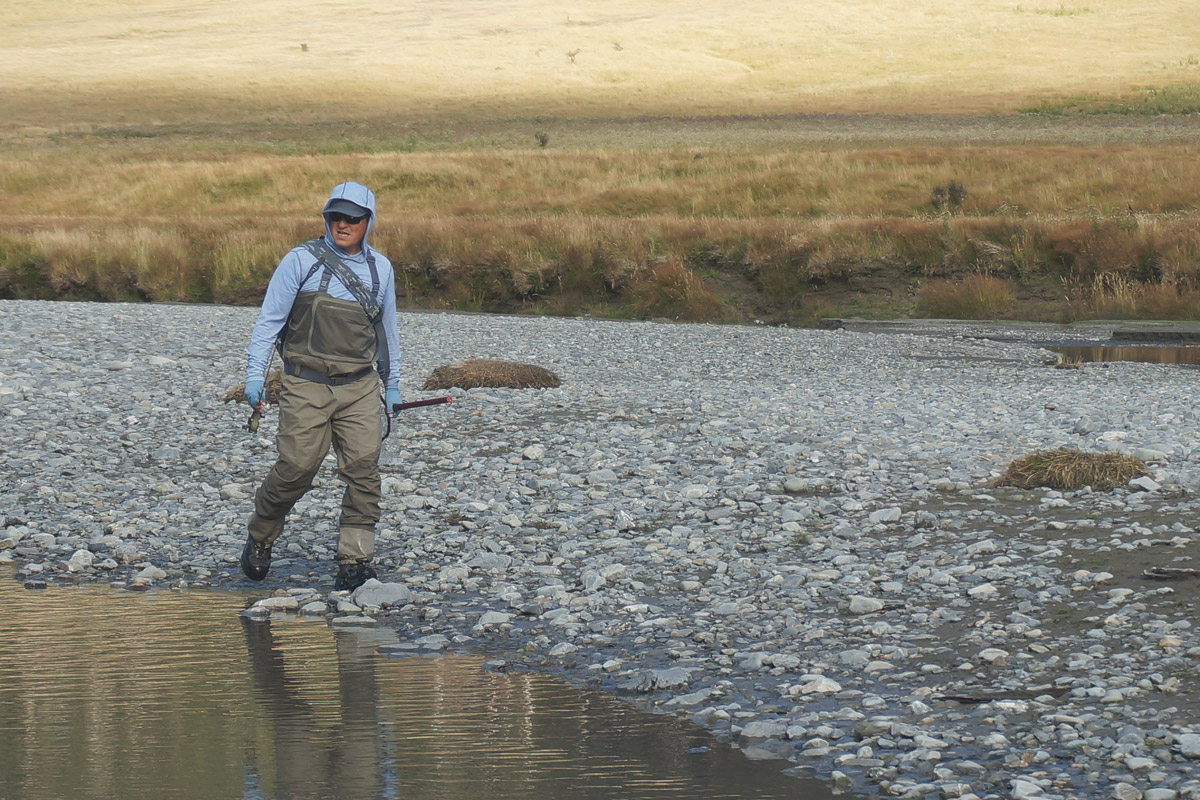 Spotting Fish, Well Trying, Fly Fishing New Zealand